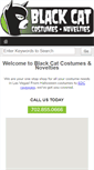 Mobile Screenshot of blackcatcostumes.com